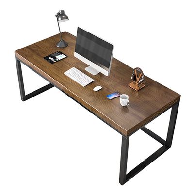 Home Office Solid Wood Computer Desk, for Reading and Writing Workstation Writing Desk Game Table, Multi Functional Natural Pine Long Desk (Size : 120x60x75cm)