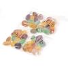 Justinstones 1/2LB Rainbow Fluorite Tumbled Polished Natural Crystal Healing Pocket Stones Rock Collection view 3