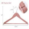 StorageWorks Cedar Wood Clothes Hanger 20 Pack, Wooden Coat Hangers for Shirts, Jackets, Pants, Suits, Sweaters view 3