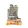3D Prague Czech Fridge Magnet Souvenir Gift,Resin Handmade Prague Refrigerator Magnet Home & Kitchen Decoration Collection view 1