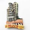 3D Prague Czech Fridge Magnet Souvenir Gift,Resin Handmade Prague Refrigerator Magnet Home & Kitchen Decoration Collection view 2