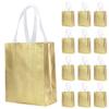 12 Pcs Non-woven Reusable Gift Bags With Handles for Party Favor 8W x 4L x10H Size view 1