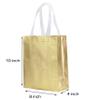 12 Pcs Non-woven Reusable Gift Bags With Handles for Party Favor 8W x 4L x10H Size view 3