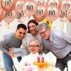 80th Birthday Balloons 18 Pcs Rose Gold Happy 80th Birthday Latex Balloons Confetti Balloons Rose Gold 80th Birthday Party Decorations for Women Men 80th Birthday Anniversary Decor Supplies 12 inch view 2