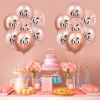 65th Birthday Balloons 18 Pcs Rose Gold Happy 65th Birthday Latex Balloons Confetti Balloons Rose Gold 65th Birthday Party Decorations for Women Men 65th Birthday Anniversary Decor Supplies 12 inch view 2