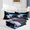 AILONEN Astronaut Comforter Set for Teens Boys Kids Girls, Space Astronaut Bedding Set Full Size,Outer Space Themed Quilted Duvet Bed Set,Planet Quilt,1 Comforter 2 Pillowcases 3 Piece view 3