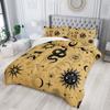 AILONEN Sun and Moon Comforter Set for Teens Boys Kids Girls, Galaxy Astrology Bedding Set Full Size,Bohemian Sun Moon Quilted Duvet,Galaxy Astrology Quilt,1 Comforter 2 Pillowcases 3 Piece view 2