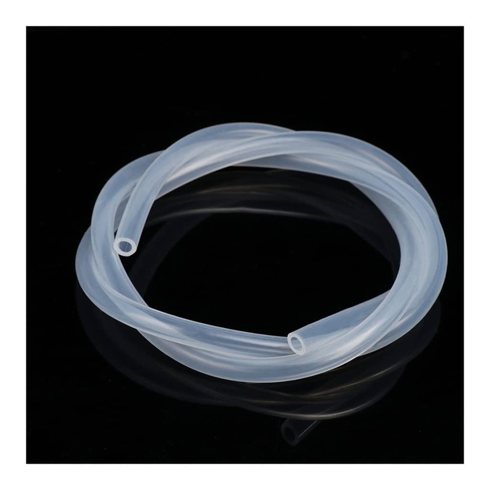 MOZTO 10M Clear Transparent Silicone Rubber Hose, for Home Brewing Winemaking Flexible Silicone Tube (Color : 10meters, Size : 14x16)