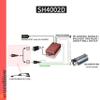 Durablow Durablow SH4002D Dual WiFi (2.4G+5G) Thermostat for Gas Fireplace Valve + Blower Remote Control, Smart Home, Work with Alexa, Google Home, Siri, On/Off+Timer + Thermostat + Blower Fan Control view 3