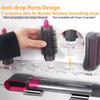 Affogato Wall Mount Holder Compatible with Dyson Airwrap Styler Accessories Acrylic Storage Holder Compatible with Dyson Airwrap Attachments Organizer Rack for Wand Barrels Brushes, Transparent Clear view 2