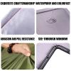 Home Thermal Insulated Door Curtain Winter thick cotton door curtains, household shopping malls supermarket cold storage insulation partition curtains 100cm*200cm39.37x78.74in brownwithwindow view 2