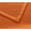 KOMAGOME Solid Bed Scarf Bed Runner Bedding Scarf Protection for Hotel Guesthouse Resorts Bedroom (Orange,260X48cm for 2.0m Bed) view 3