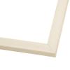 10x24 Frame White Wheat Solid Wood Picture Frame | Moulding Width 0.75 Inches | Interior Depth 0.5 Inches | Light Wood Traditional Photo Frame Complete with UV Acrylic, Foam Backing & Hanging Hardware view 2