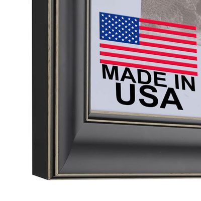 Picture Frames 9x12 Frames 1-3/4" 9x12 Poster Frame,9 x 12 Black Gold Picture Frame for Wall Mounting, Large Frame Ornate 12x 9 Canvas Oil Painting Frames Gothic Vintage Antique Luxury 4048 .Baroque Wood Alternative-Polystyrene for Photo,Diploma,Puzz