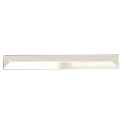 1" X 9" REC.Clear Peaked Glass Bevel 10 PK.