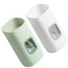 Hoement Toothpaste Squeeze Dispenser for Boys and Girls 2-Piece Pp Wall-Mounted Toothpaste Holder Non-Punching Easy to Use view 1