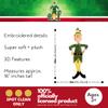 Elf Buddy The Elf Movie Holiday Bedding Super Soft Plush Cuddle Pillow Buddy, One Size, (Officially Elf The Movie Product) By Franco view 2