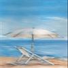 Beach Themed Guest Towels 32 CT | Decorative Paper Napkins for Buffet Kitchen or Bathroom Fingertip Hand Towels | Blue Horizon Design view 1
