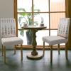 6 Pcs Dining Chair Covers Stretch Spandex Slipcovers Mid Century Boho Ethnic Totem Geometric Removable Washable Dining Room Seat Cover Cushion Protector for Hotel Banquet Retro Ethnic Aztec Symbol view 3