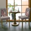 8 Pcs Dining Chair Covers Stretch Spandex Slipcovers Gnome Red Sweetheart Rose Floral Black Plaid Valentine Removable Washable Dining Room Seat Cover Cushion Protector for Hotel Banquet Love Heart view 3