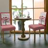 8 Pcs Dining Chair Covers Stretch Spandex Slipcovers Red Love Heart Tree Valentine's Day Gingham Check Removable Washable Dining Room Seat Cover Cushion Protector for Hotel Romantic Sweetheart view 3
