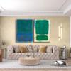 2Pcs Canvas Painting Mark Rothko Posters And Prints Colorful Stretched Giclee Print On Canvas-Famous Paintings Fine Art Poster-Reproduction Wall Decor Ready to Hang85x119cm33x47inch,Framed,13 view 3