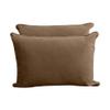 Cover ONLY Model V4 Twin Velvet Same Pipe Indoor Daybed Cushion Bolster - AD308 view 4