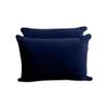 Cover ONLY Model V4 Twin Velvet Same Pipe Indoor Daybed Cushion Bolster - AD373 view 4