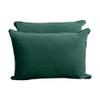 Cover ONLY Model V4 Twin Velvet Same Pipe Indoor Daybed Cushion Bolster - AD317 view 4