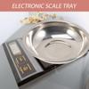 Zerodeko Stainless Steel Diamond Scale Tray for Mini Digital Scales - Compact Weighing Pan for Jewelry Powder and Laboratory Use view 2