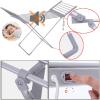 230W Electric Heated Clothes Airer Dryer, Winged Clothes Drying Rack,Folding Energy-Efficient Laundry Drying Rack, 45-55 Constant Temperature, Easy Storage, for Bathroom | Laundry Room view 3