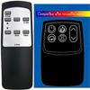 GENGQIANSI Replacement for Twin Star CLASSICFLAME Electric Fireplace Heater Remote Control 24MM6752 24MM90502 18II040FGL-C001 18II040FGL-C005 18WM90504 18II040FGL-C 33II040FGL-S 33II040FSL-S view 1