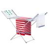 Electric Heated Clothes Drying Rack, Folding Indoor/Outdoor Portable Dryer for Clothing and Towels, Collapsible Laundry Clothes Stand with 18 Bars view 1