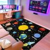 Boys Rugs for Bedroom Kids Rugs for Playroom Kids Carpet for Bedroom Boys Outer Space Large Area Carpet Memory Foam Thicken Kids Play Mats, Space, 5'7' view 2