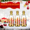 STOBOK 20pcs Champagne Candy Bottle Container Wedding Candy Box Champagne Bottle Favor Containers Plastic s Golden Clear Party Box view 4