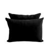 Cover ONLY Model V4 Full Velvet Knife Edge Indoor Daybed Cushion Bolster - AD374 view 4