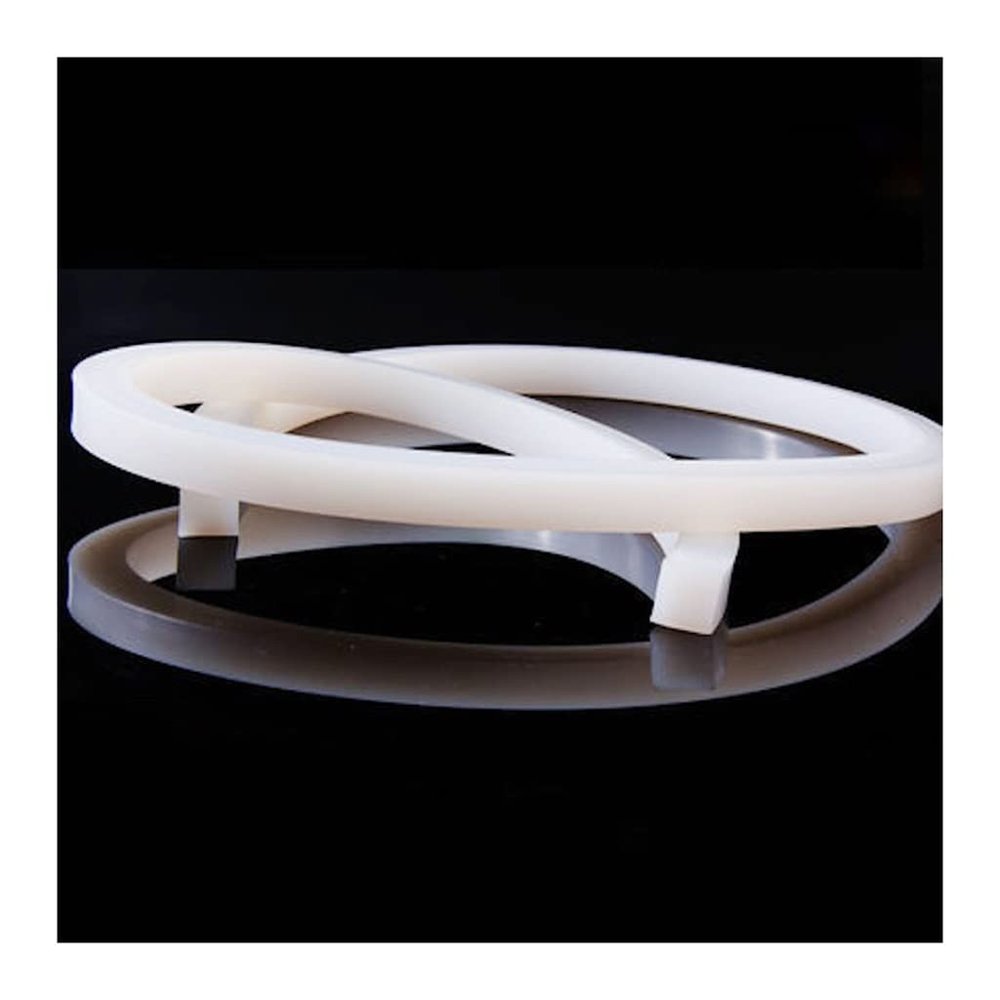 MOZTO Square Solid Silicone Rubber Seal Strip Heat Resistance, for Home Improvement Sound Insulation Seal (Color : 10M, Size : 18mm x 18mm)