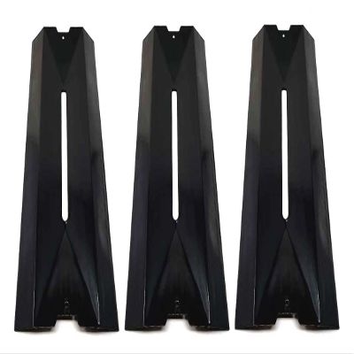 Replacement Porcelain Steel Heat Plate/Flame Tamer for G53507, G53508, 85-3110-8, 85-3111-6, 85-3122-0, G53502, G53503, Gas Models (3pk)