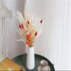 Burnt Orange Preserved and Dried Flower Bouquet, Vase Filler, Natural Flower dcor, Flower Arrangement, Small Centerpiece, Office Table Dcor( Without vase) midium Size (orange15) view 4
