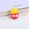 5pcs Cartoon Cute Funny Burger Fries Refrigerator Strong Magnet Refrigerator Sticker Home Decor Souvenir Kitchen Accessories Home Decorations Gift view 2