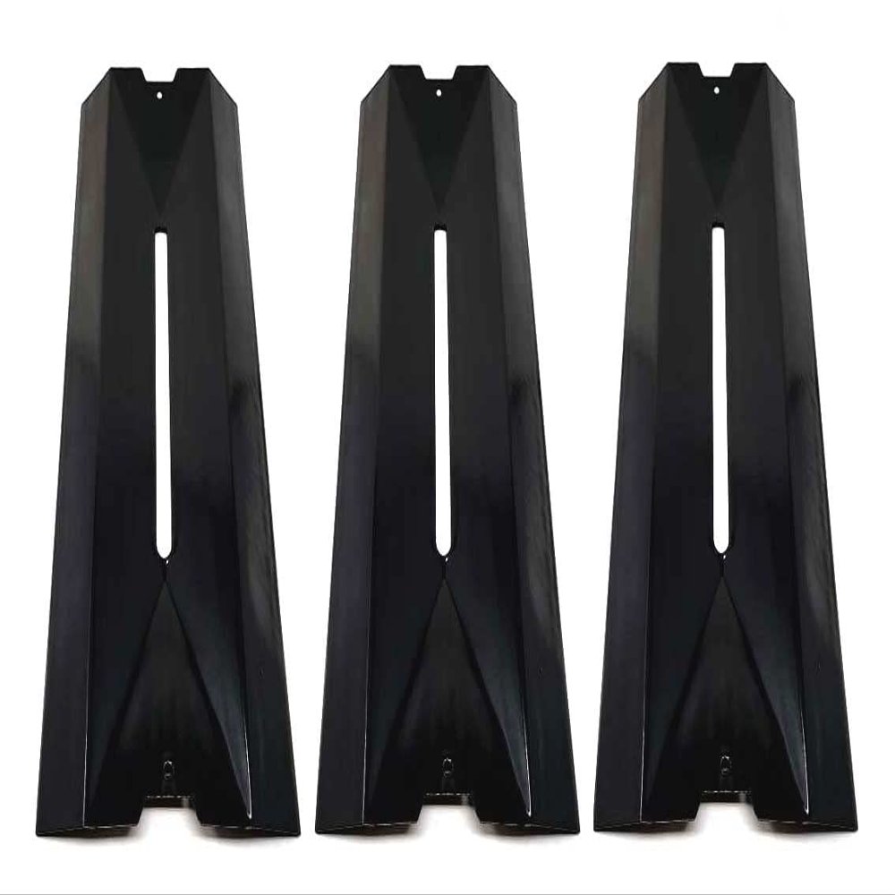 Oceanside Porcelain Steel Heat Plate/Shield/Flame Tamer Replacement for G52504, 85-3056-8, G52505, 85-3057-6, G52510, 85-3108-6, G53501, Gas Models (3PK)