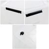 Callyne 4-Pack Clear Plastic Storage Bins with Lid, 42 L Large Plastic Storage Box view 2