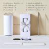 UIRZOTN 8 Pack 20oz Sublimation Tumbler Blanks Skinny Straight in Bulk, Stainless Steel Insulated Sublimation Tumbler with Polymer Coating for Heat Transfer, With Lid, Straw, ribbon, Gift box view 2