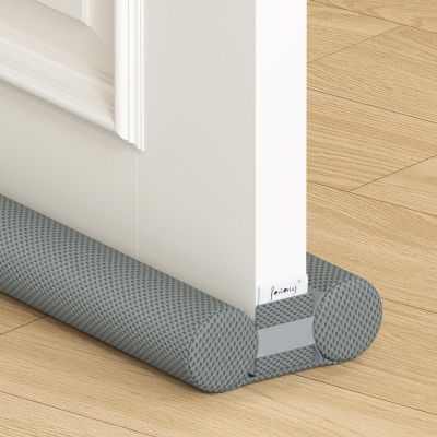 fowong Door Draft Stopper 36 Inch Adjustable Draft Stopper for Bottom of Doors, 30" to 36" Soundproofing Noise Blocker Cover Gap up to 1.5", Grey