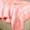 Oversized Queen Comforter Satin Silk 1 PC Peach 600 GSM Comforter for Oversized Queen Size Bed view 1