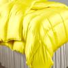 Oversized Queen Comforter Satin Silk 1 PC Yellow 600 GSM Comforter for Oversized Queen Size Bed view 1