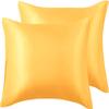 Oversized Queen Comforter Satin Silk 1 PC Gold 600 GSM Comforter for Oversized Queen Size Bed view 2