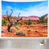 BELECO 118x96 Inch Grand Canyon Tapestry Wall Hanging Red Rock Canyon Desert Tapestry American Western Desert National Park Scenery Utah Wall Decor Western Tapestries for Bedroom Living Room DormDecor view 2