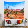 BELECO 118x96 Inch Grand Canyon Tapestry Wall Hanging Red Rock Canyon Desert Tapestry American Western Desert National Park Scenery Utah Wall Decor Western Tapestries for Bedroom Living Room DormDecor view 3