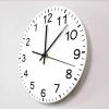 ICECHEN 12 Inch Wall Clocks-Modern Design Run Backwards Quiet Sweep Clock Anticlockwise Reverse Anti Wall Clock Home Decor Timepieces Run Counter Wall Watch view 2